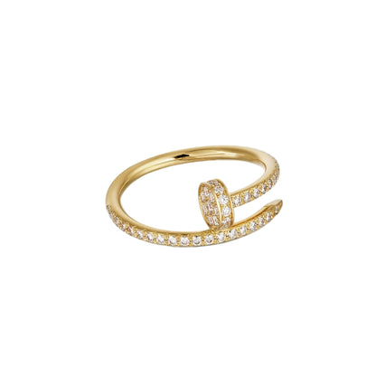 18K Juste Un Clou Diamond Ring