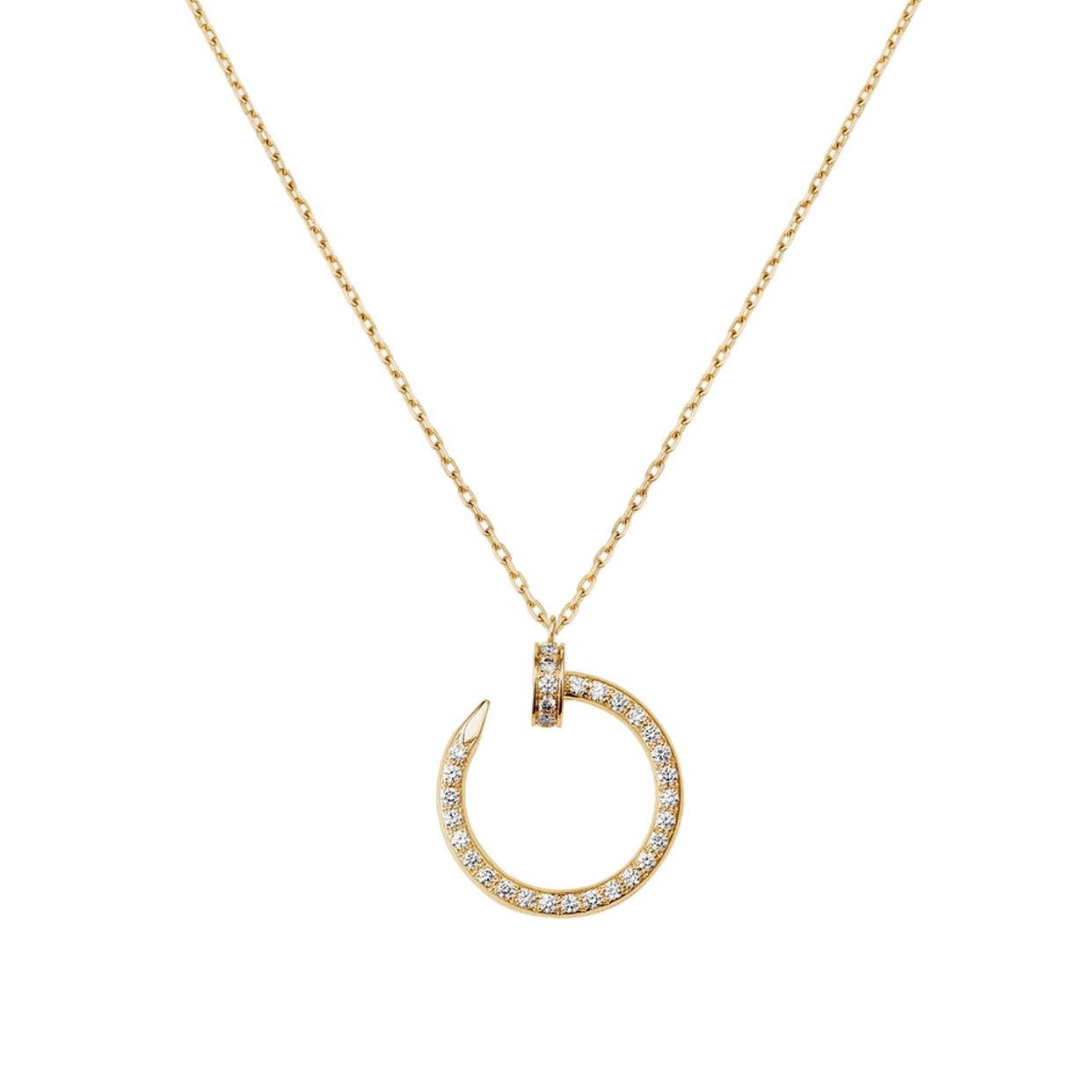 18K Juste Un Clou Diamonds Necklace