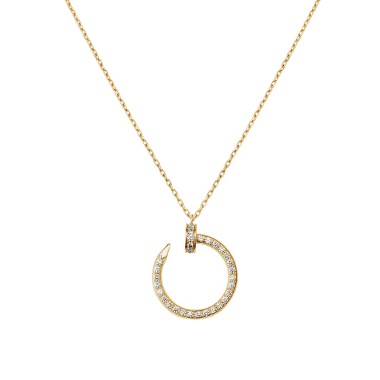 18K Juste Un Clou Diamonds Necklace