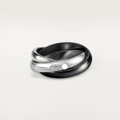 18K Trinity Classic Ceramics Ring