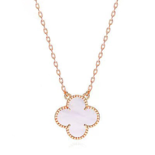 18K Magic Alhambra Pink Necklace