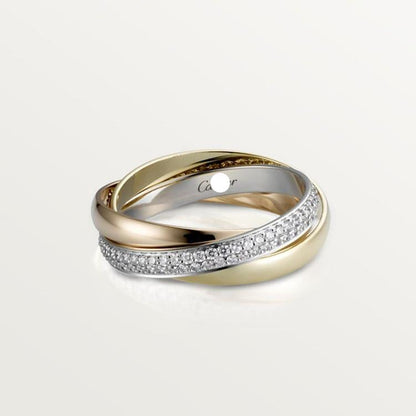 18K Trinity Diamonds Ring