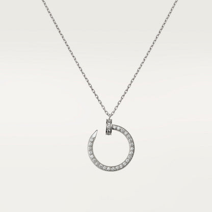 18K Juste Un Clou Full Diamonds Necklace