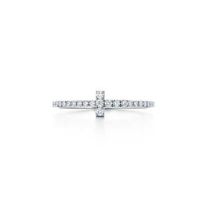 18K T Diamond Wire Ring