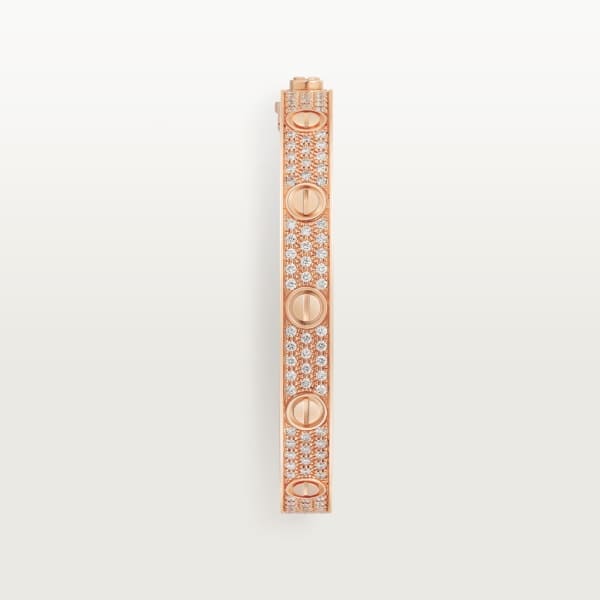 18K Love Pave Diamonds Bracelet