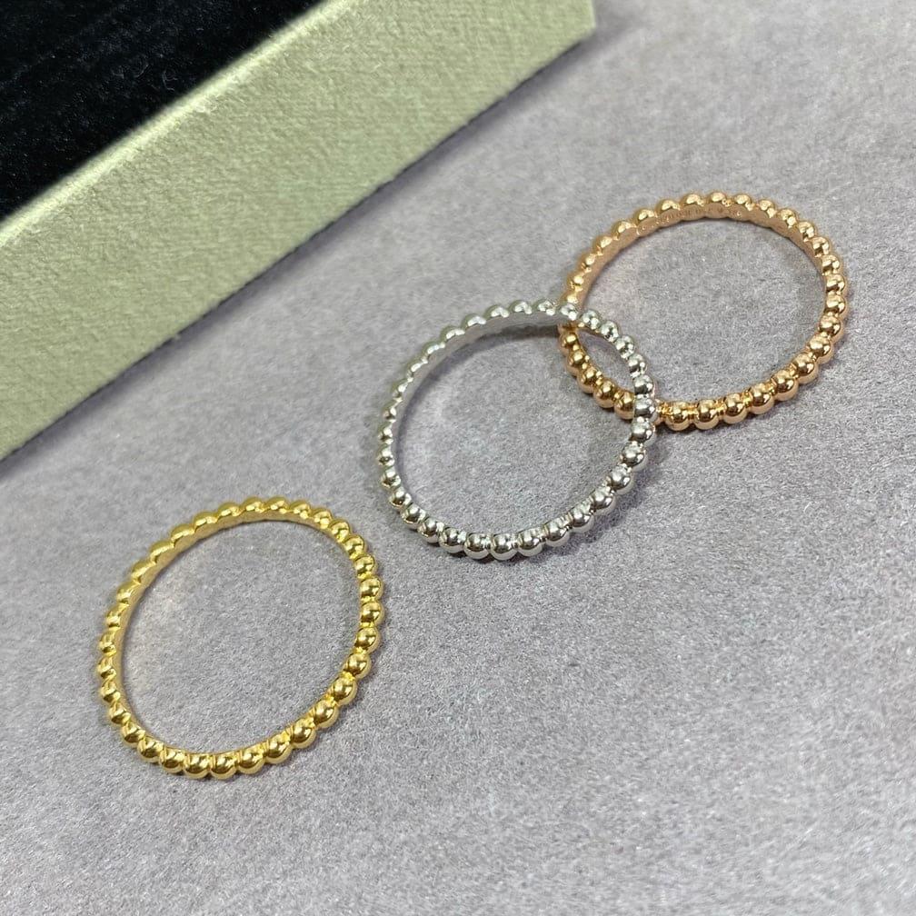 18K Perlée Pearls Of Gold Ring