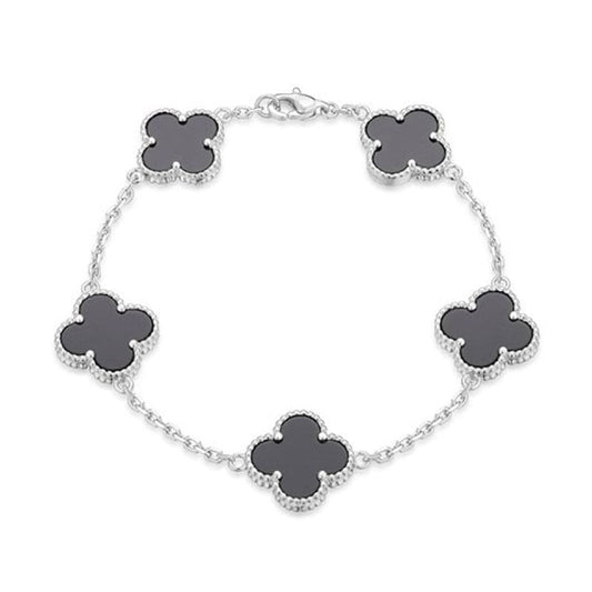 18K Vintage Alhambra Five Motifs Bracelet