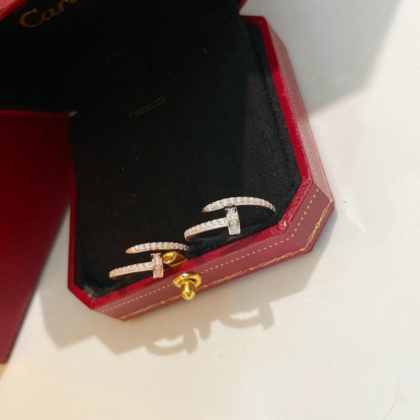 18K Juste Un Clou Diamond Ring