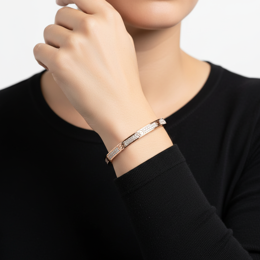 18K Love Diamonds Small Bracelet