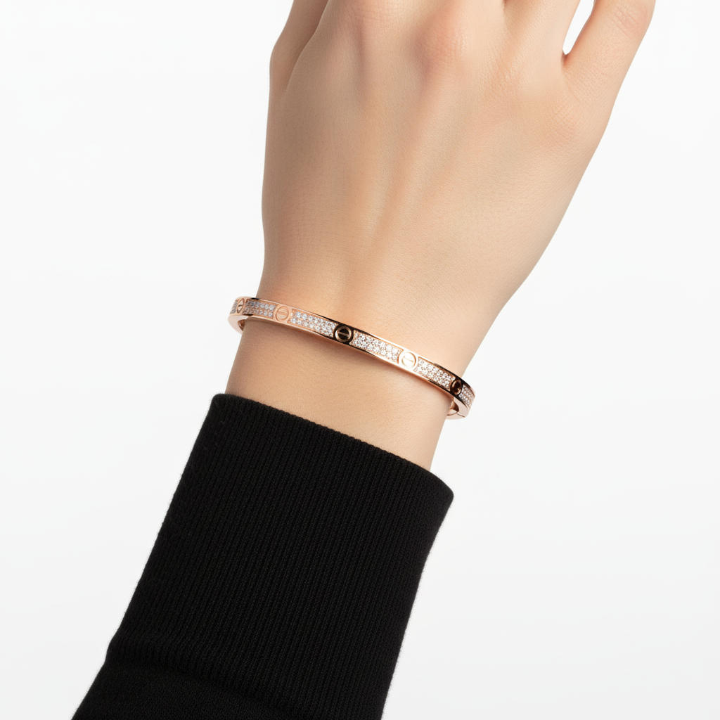 18K Love Diamonds Small Bracelet