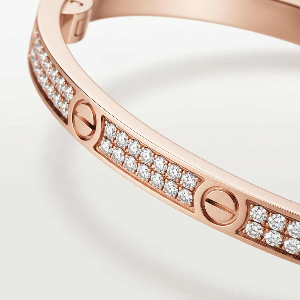 18K Love Diamonds Small Bracelet